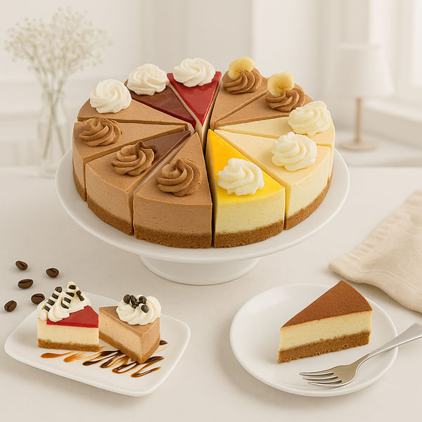 Fab Four Delight Cheesecake (1-Kg)