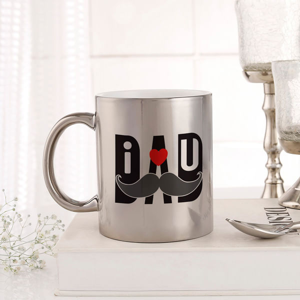 Father's Day Personalized I Love You Dad Mug