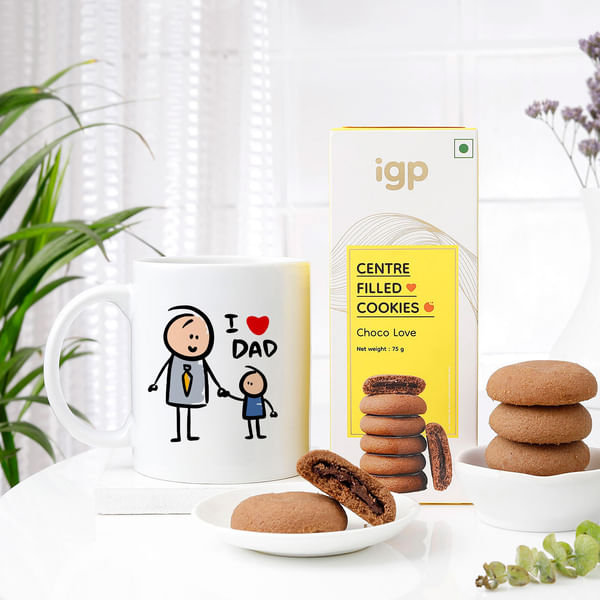 Father's Day Personalized Tea Time Combo