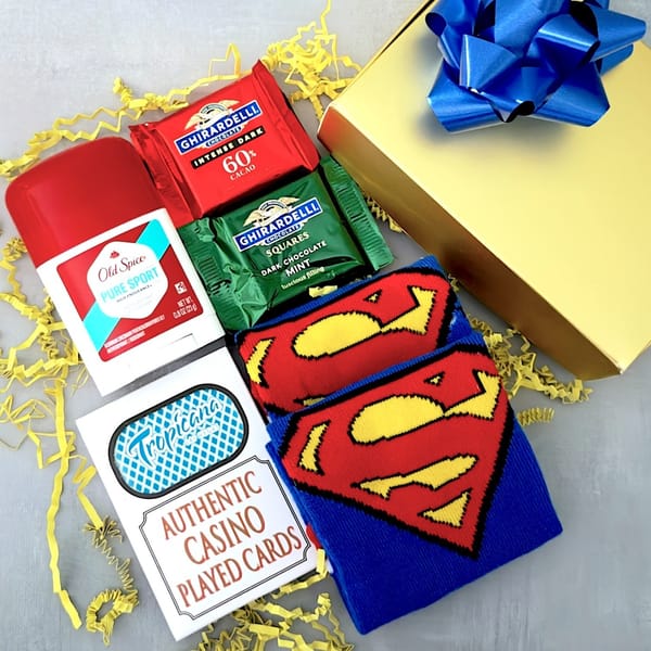 Father's Day Superhero Fun Gift Box