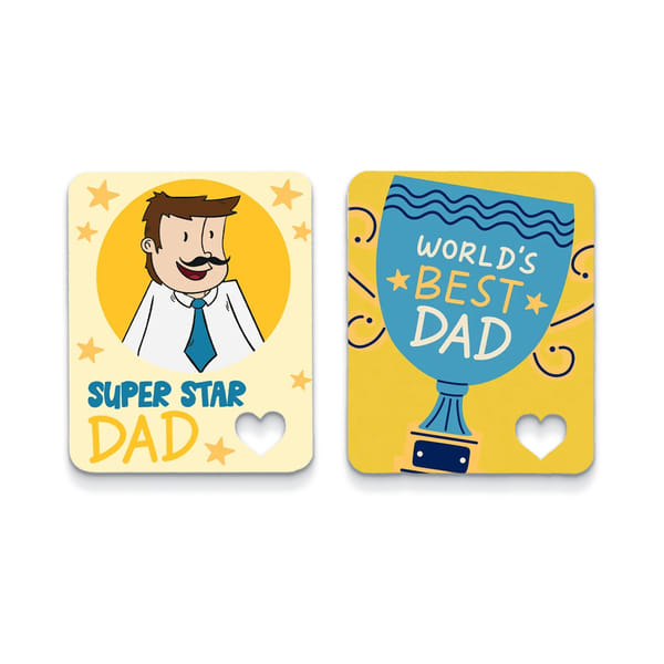 Fathers Day Magnets-Set of 2