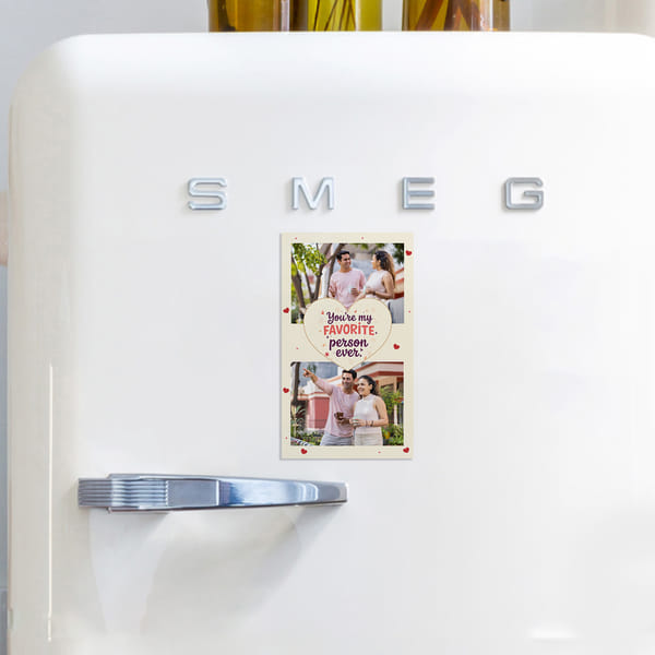 Favourite Person Personalized Fridge Magnet Gift For Him