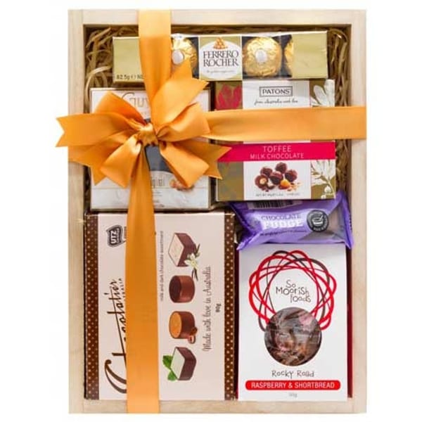 Festive Chocolates Christmas Treasure Chest