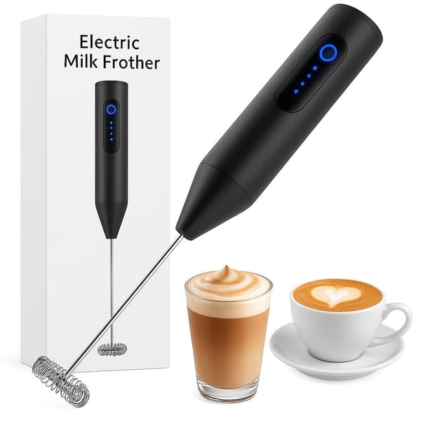 FIZIX Rechargeable Milk Frother & Coffee Whisker