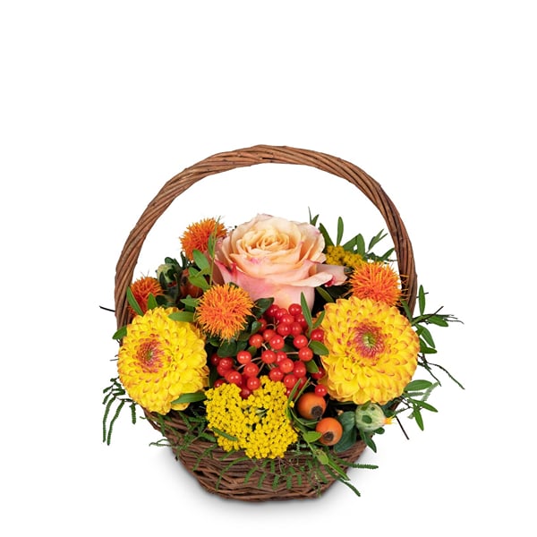 Fleurop Flower arrangement 'The Indian Summer sends its rega