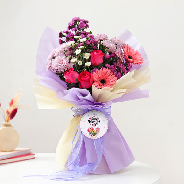 Floral Symphony Women's Day Bouquet