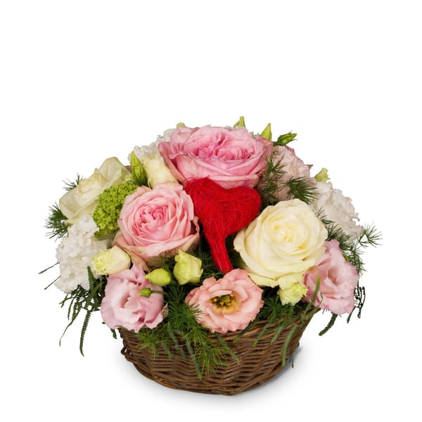 Flower arrangement 'A Message Full of Love'