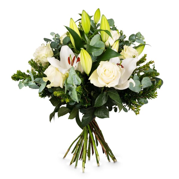 Flower bouquet Rest in Peace