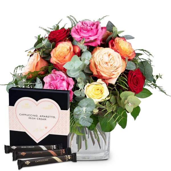 Flower bouquet 'Rose Dream' with Gottlieber Hueppen 'With Lo