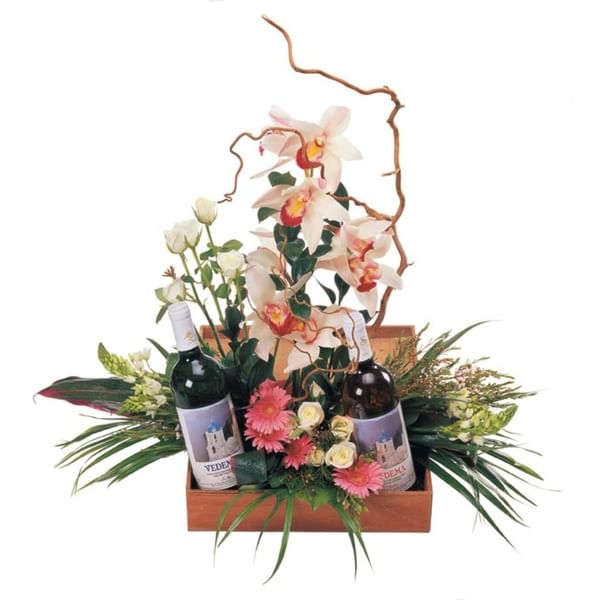 Flowers and Wine Box