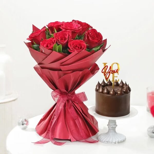 Flowers & Forever Girlfriend Day Combo