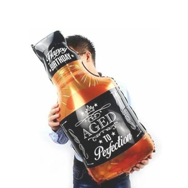 Foil Balloon - Whiskey Bottle