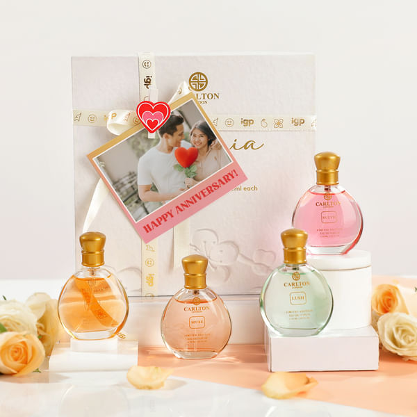Forever Fragrant Anniversary 30 ML Perfume Gift - Set Of 4