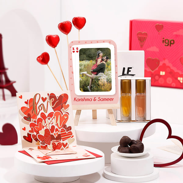 Forever Us Personalized Valentine's Day Hamper