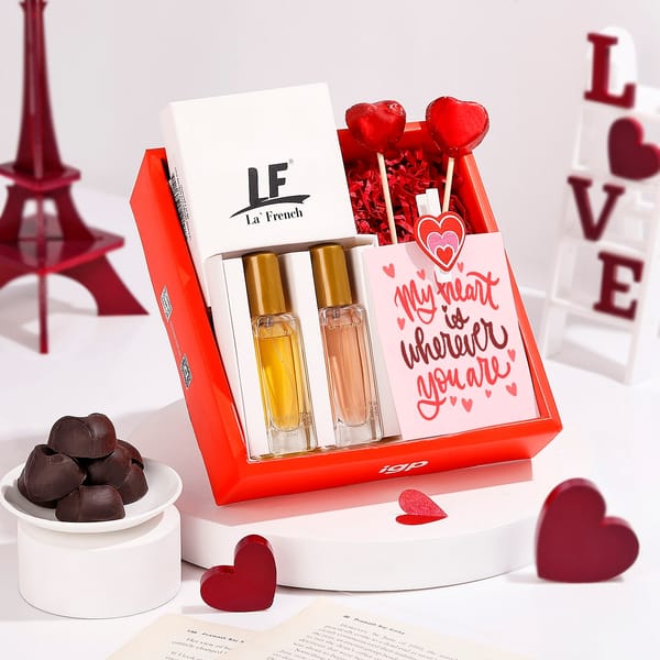 Fragrant Indulgence Valentines Day Gift Combo