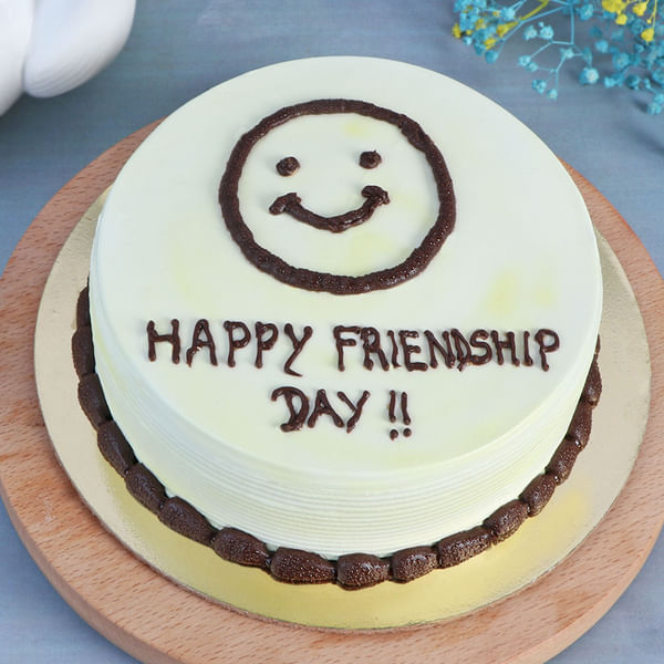 Friendship Day Fresh Cream Cake