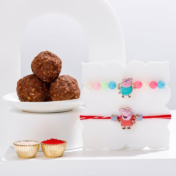 Fun Cartoon Kids Rakhis Combo