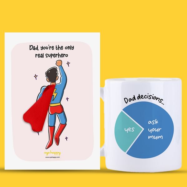 Funny And Heartfelt Fathers Day Combo