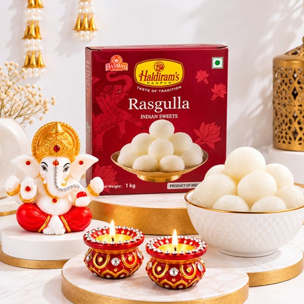 Ganesha Diwali Sweets Combo