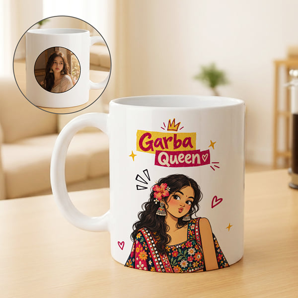 Garba Queen Personalized Navratri Mug