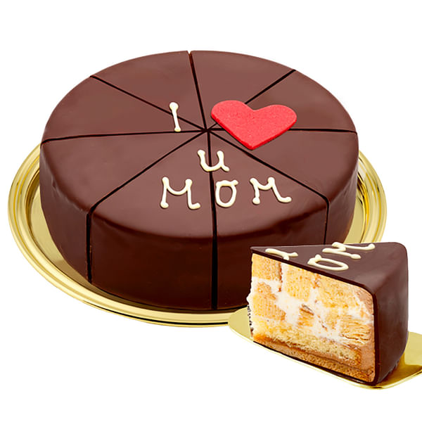 German Pyramid Cake I love u MOM