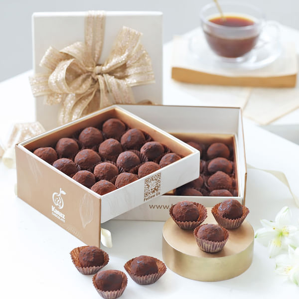 Gianduja D Intenso Truffles Gift Box