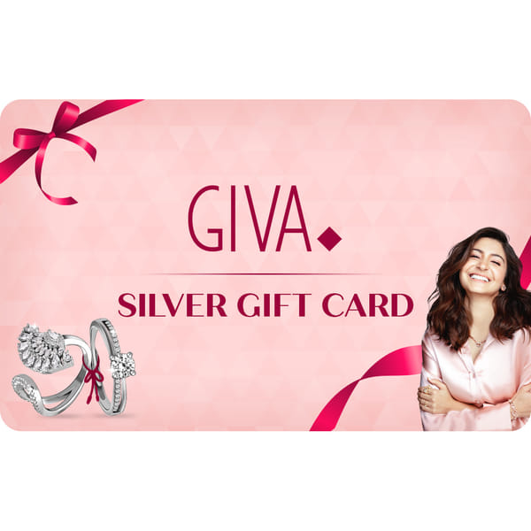 GIVA Silver Jewellery  E-Gift Card Rs 10000