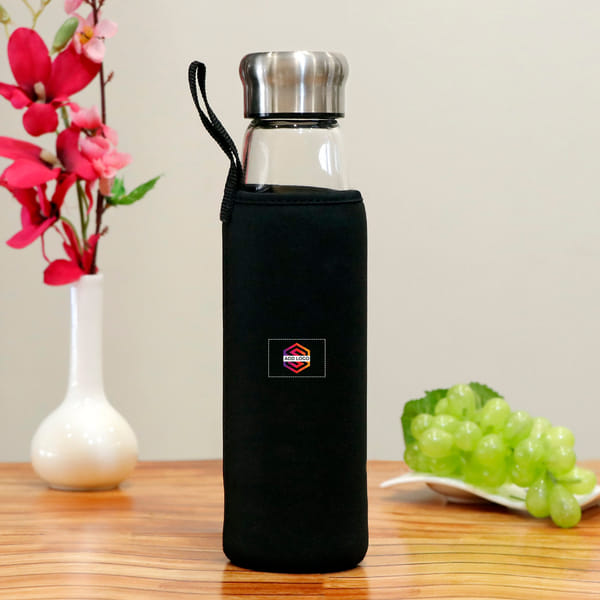 Glass Infuser Bottle(550ml) - Customized with Logo