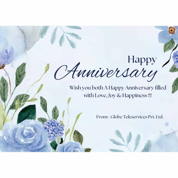 Globe Teleservices Greeting Card