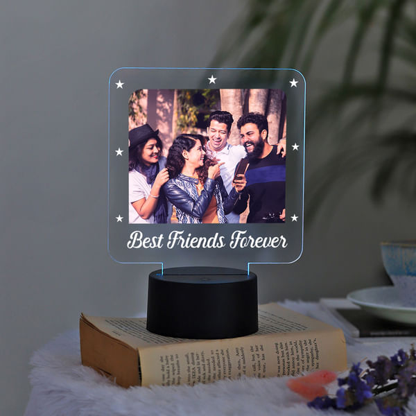 Glowing Friendship Personalized LED Lamp