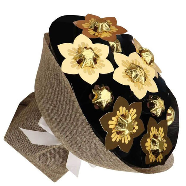 Golden Classic Flower Bouquet