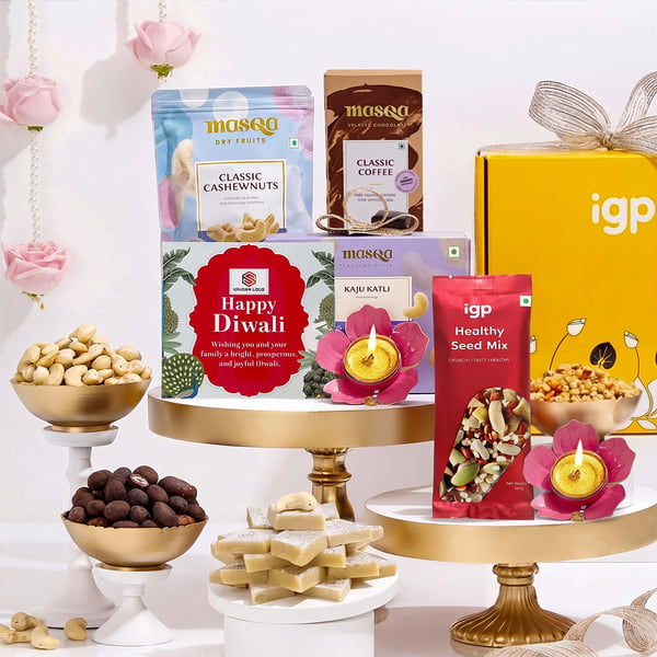 Golden Glow Diwali Gift Set