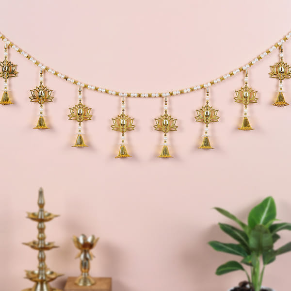 Golden Lotus and Bell Toran