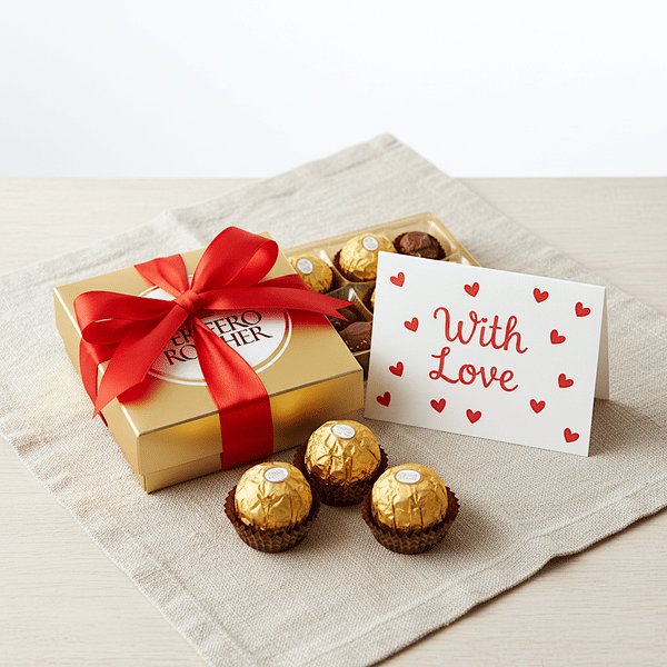 Golden Love Chocolate Set