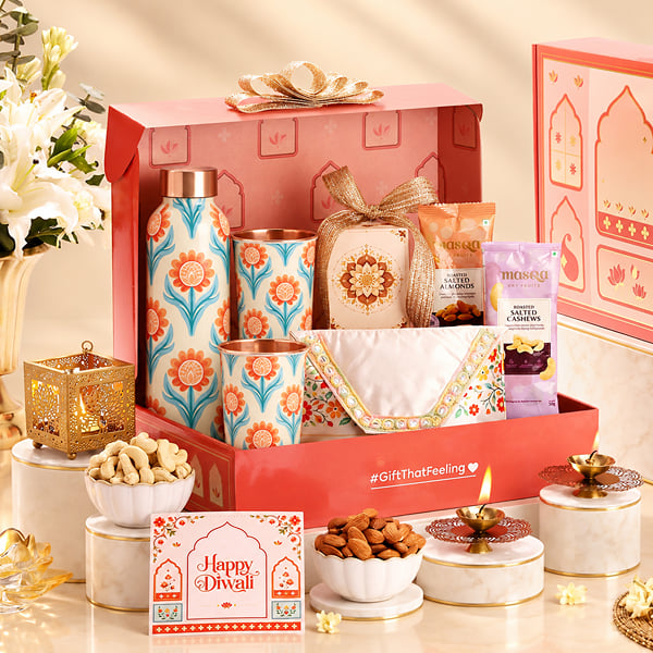 Golden Wishes Diwali Gift Box