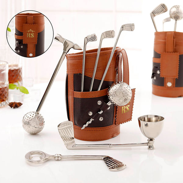 Golfers Pride Personalized Wine Tool Set