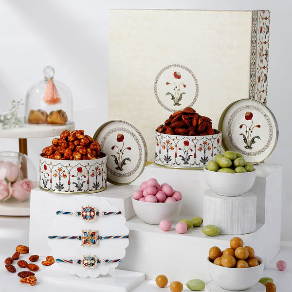 Gourmet Harmony Rakhi Hamper