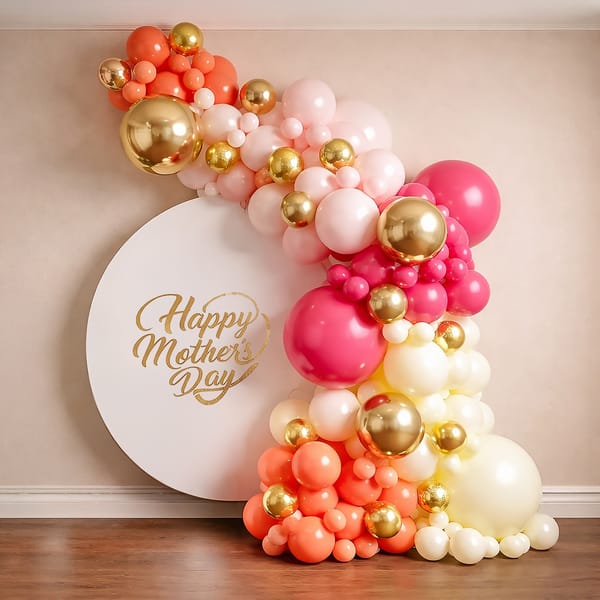 Grand Happy Mother's Day Balloon Arch Decor