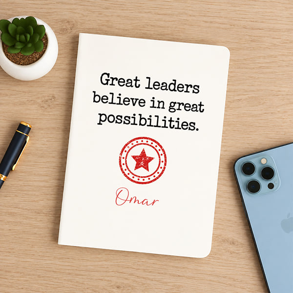 Great Boss Personalized Notebook