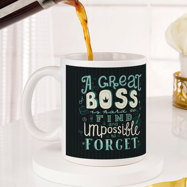 Great Boss Personalized Photo Mug