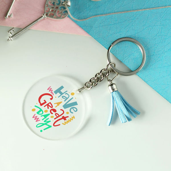 Great Day Acrylic Keychain
