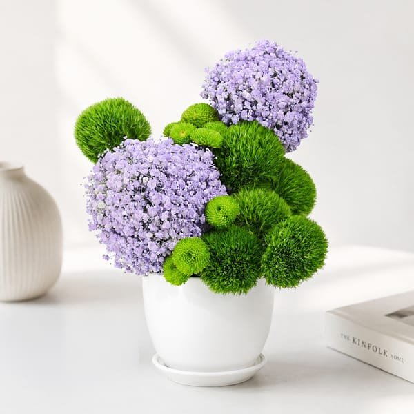 Green Harmony Floral Arrangement