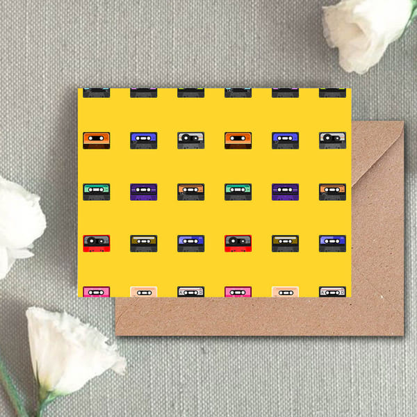 Greeting Card - Casette