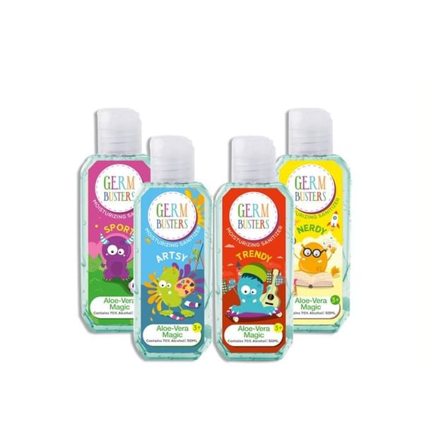Hand Sanitizer - Kids - Aloe Vera - Set Of 4