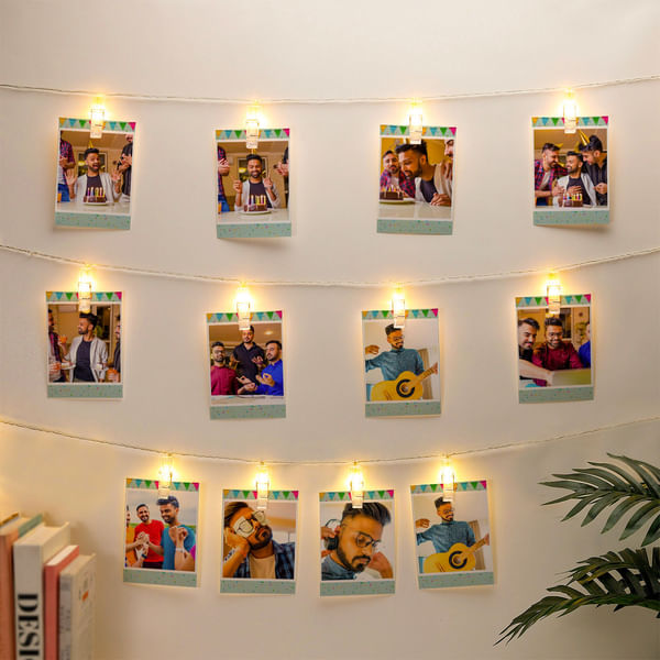 Happy Birthday Personalized LED String Lights