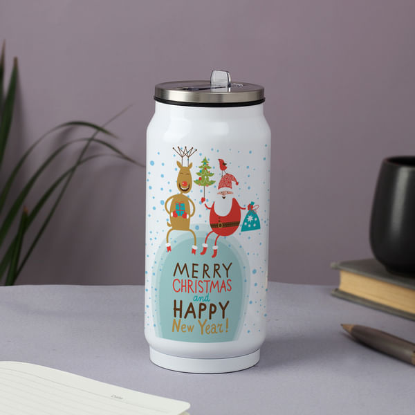 Happy Holidays Personalized Travel Can