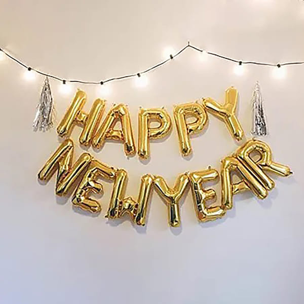 Happy New Year Foil Balloon