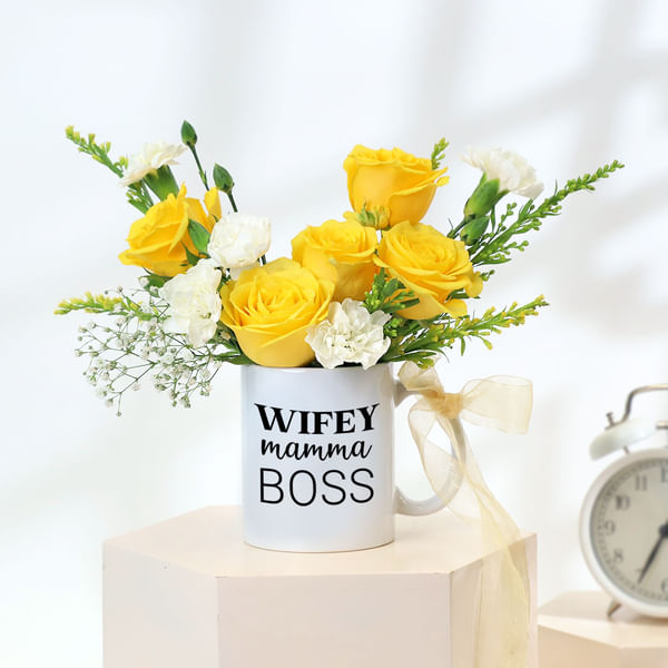 Happy Vibes in a Mug