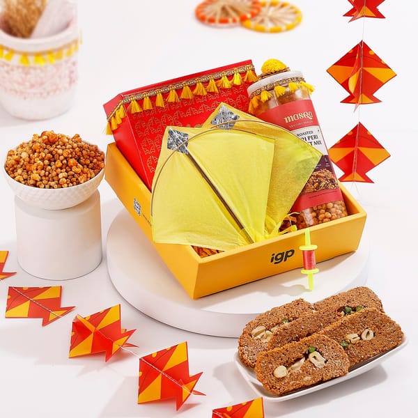 Harvest Cheer Lohri Gift Tray