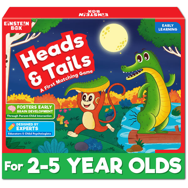 Heads And Tails Game For Kids - 2 to 5 Years
